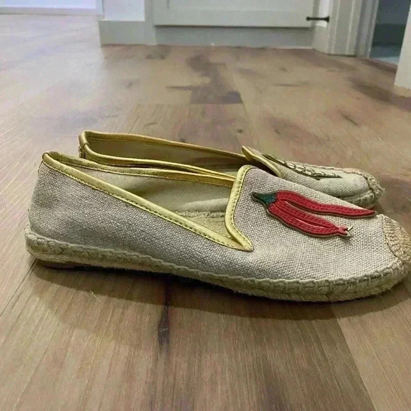 Tory Burch Santa Fe Espadrilles Cactus/Pepper - Picture 6 of 8